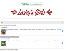 Tablet Screenshot of lesleysgirlsvintage.com